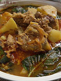 韓國料理 ~ 薯仔豬骨湯 的食譜成品照片