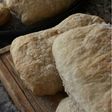 Pan sin amasado tipo ciabatta