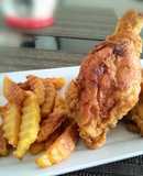 Pollo frito crocante👍🇵🇪