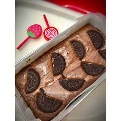 A picture of Simple Fudge Brownies (No Mixer).