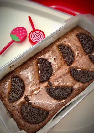 Foto resep Simple Fudge Brownies (No Mixer)