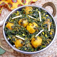 Lasooni Aloo Methi A picture of Lasooni Aloo Methi.