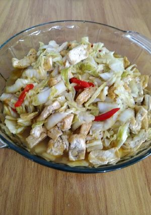 Foto resep Tumis sawi tahu