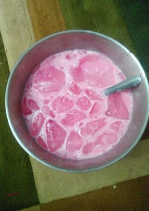 A picture of Milk shake 🍹.