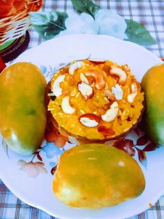 સ્વીટ મેંગો રાઈસ (Sweet Mango Rice Recipe In Gujarati) રેસીપી મુખ્ય ફોટો