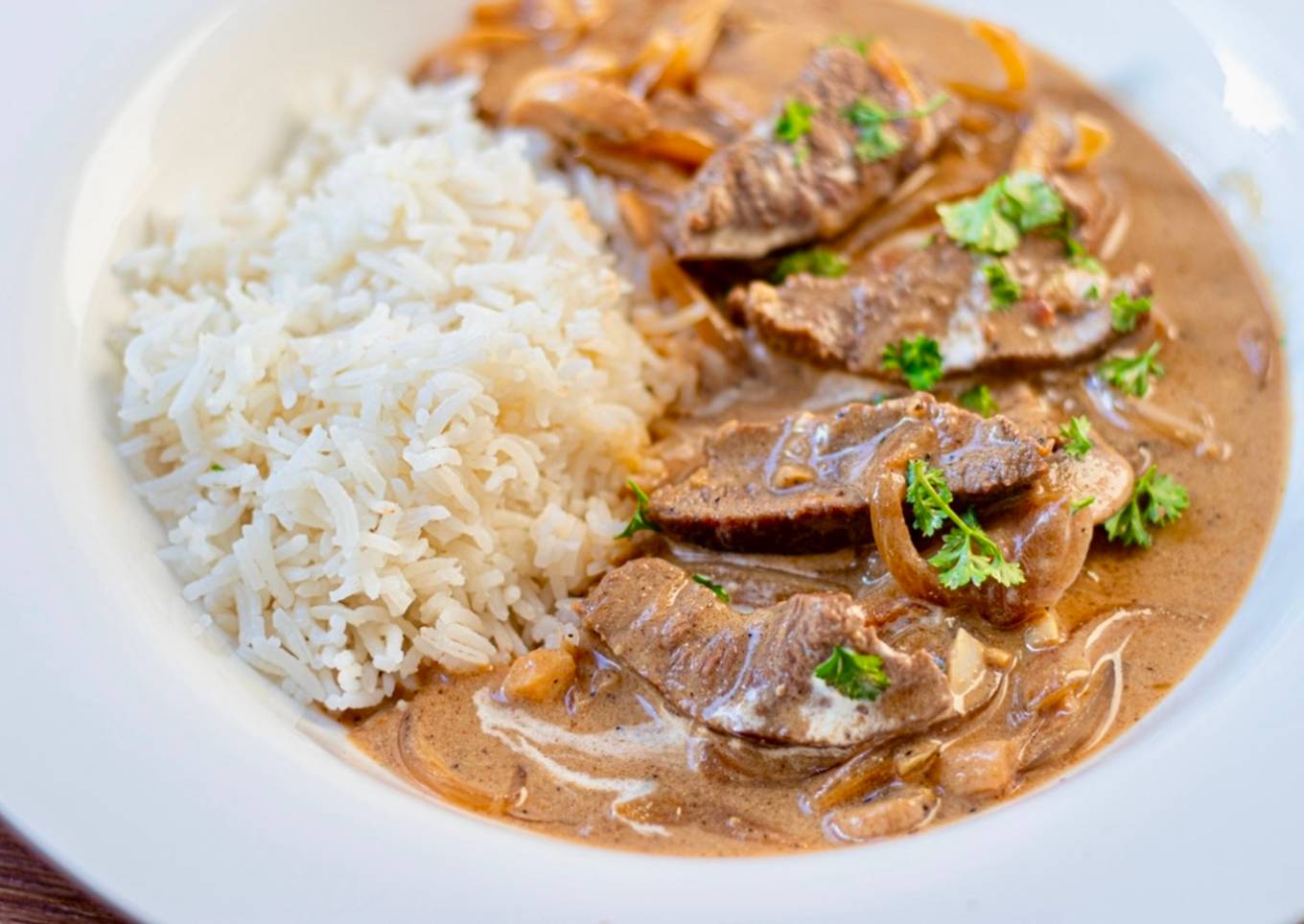 Slow Cook Beef Stroganoff 🍛