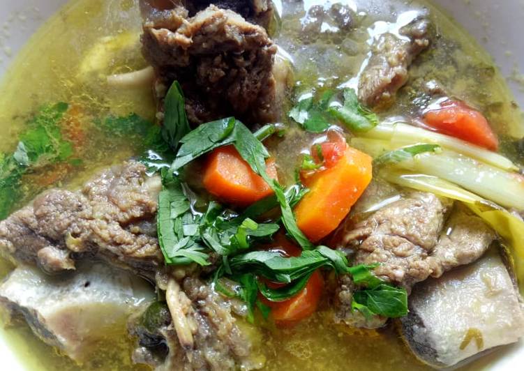 Resep Sup tunjang uhh mamii Anti Gagal