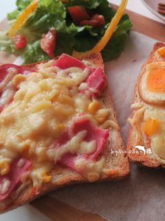 Pizza吐司 簡易版 的食譜成品照片