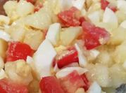 Una foto de comida saludable facil y rapida