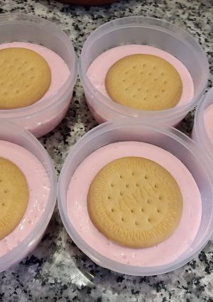 Foto principal de Tarta de queso (individual) sabor sandía 🍉