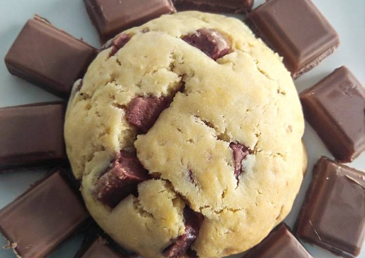Recette De Cookies moelleux chocolat praliné