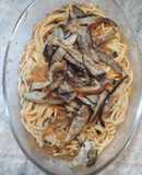 Pasta alla nonna Catalina (su versión de pasta alla Norma)