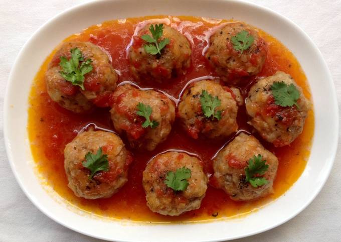 Học cách làm xíu mại sốt cà chua dễ dàng
