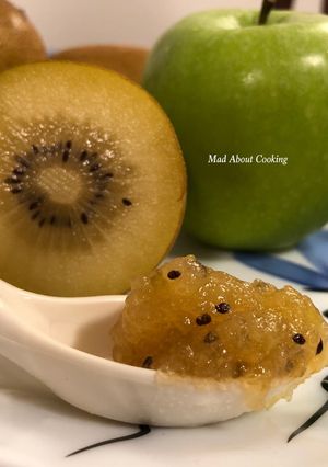 A picture of Sungold Kiwi Jam -No Preservatives, No Artifical Colors – Healthy Jam.