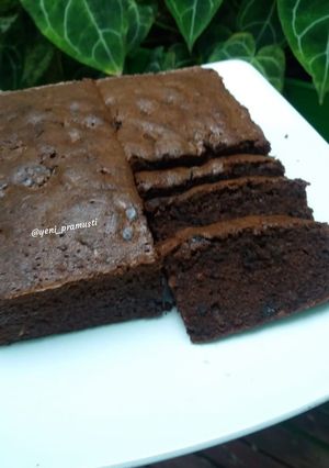 Foto resep Brownies Panggang Irit Lembut (tanpa DCC)