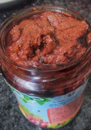 A picture of Tomato Pickle.