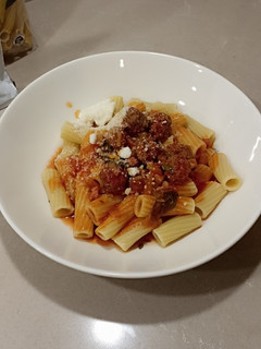 Foto resep Rigatoni Bola Daging Bolognese
