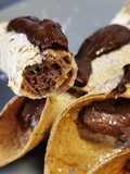 Rolls de Chocolate e Amendoim