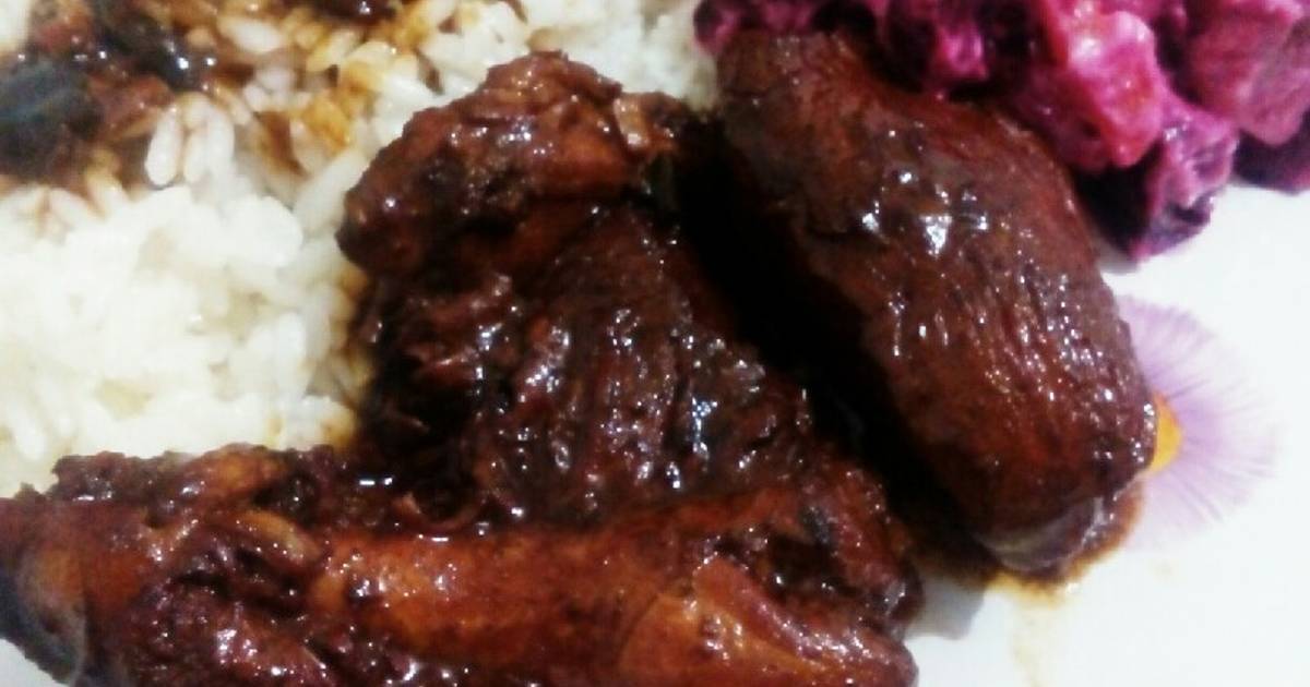 Pollo en Salsa Negra Receta de Falaise- Cookpad