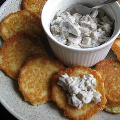 Ukrainian Potato Pancakes A picture of Ukrainian Potato Pancakes.
