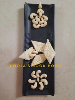काजू कतली (kaju katli recipe in marathi) रेसिपी चे मुख्य फोटो