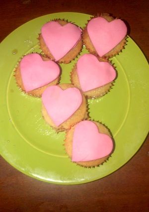Una foto de Cupcake almibarados de vainilla