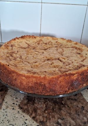 Una foto de Torta de peras y membrillo 🍐🍐