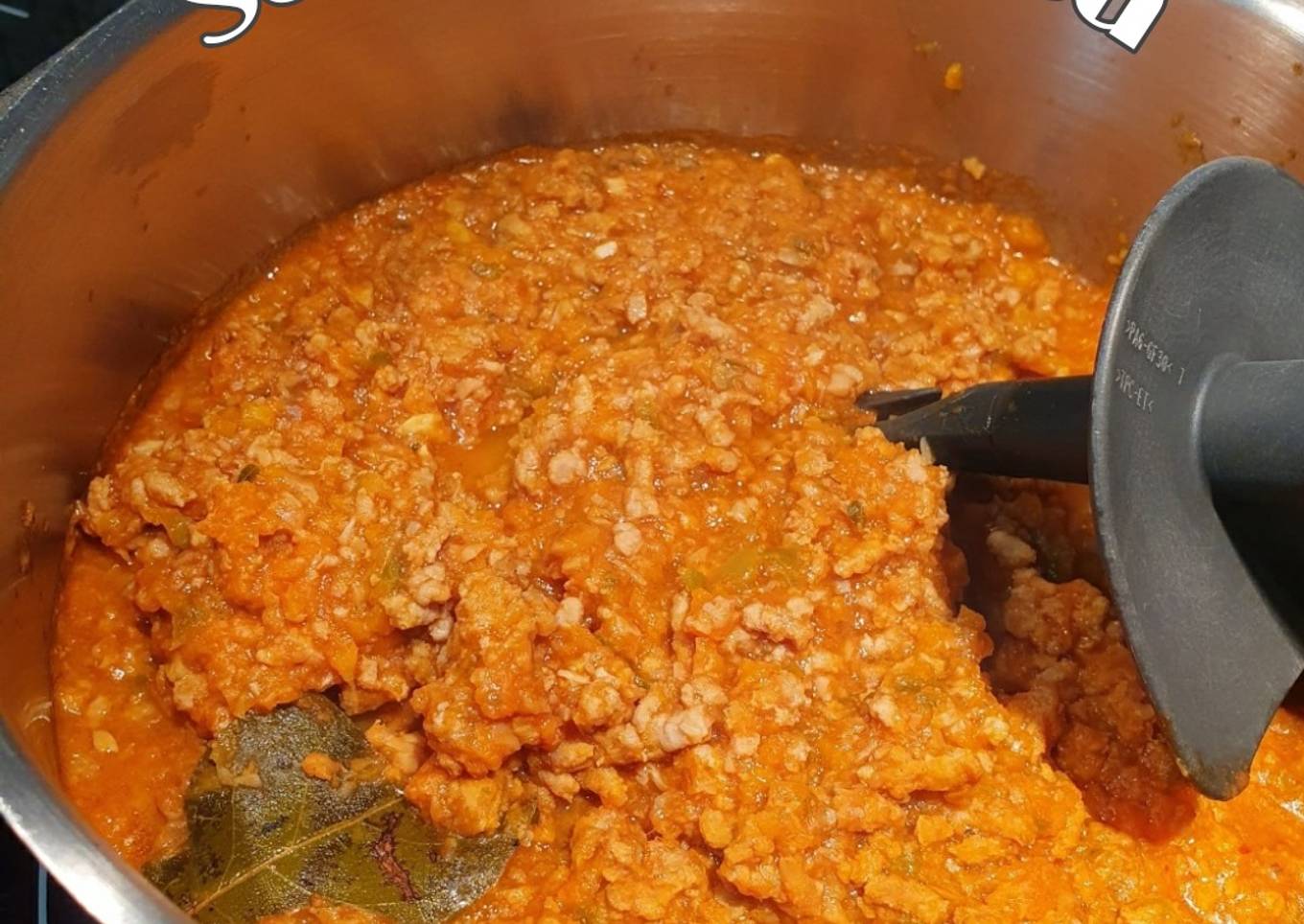Salsa Boloñesa Thermomix
