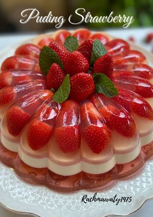 Foto resep 377. Puding Strawberry