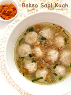 Foto resep Bakso Sapi Kuah@mamasusancooks