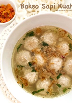Foto resep Bakso Sapi Kuah@mamasusancooks