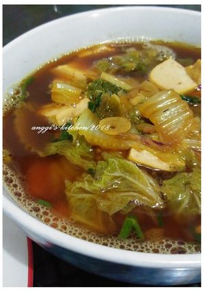 Foto resep Tahu Sawi Kecap