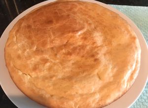 Una foto de Torta de yogurt