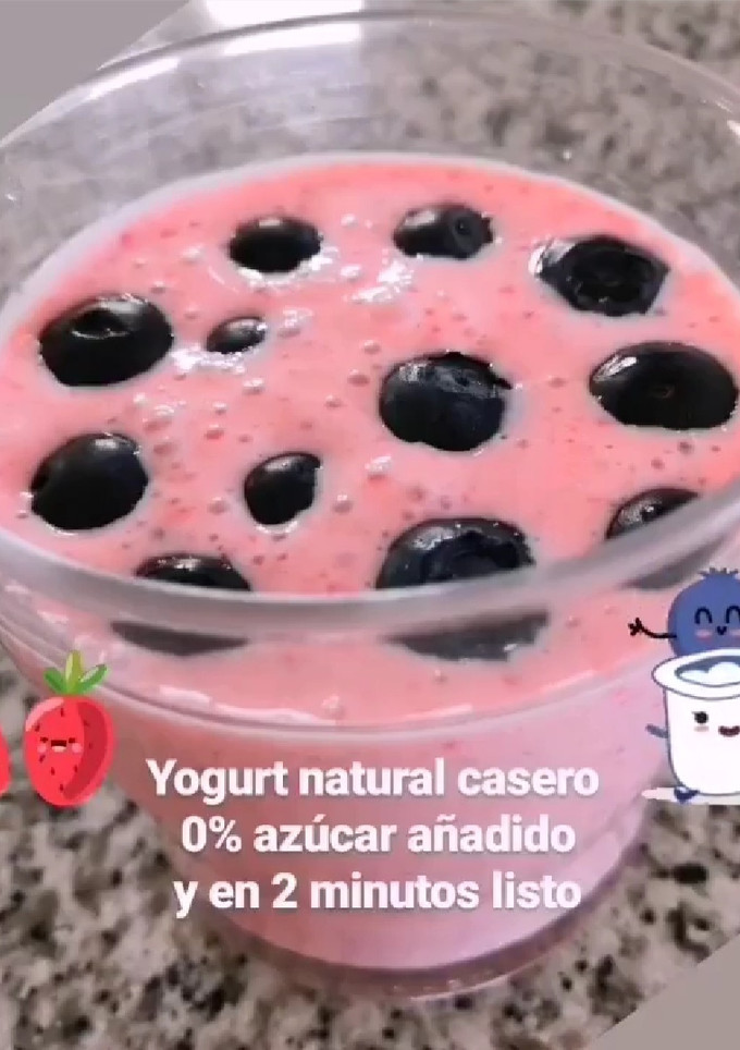 Una foto de Yogurt Natural Casero