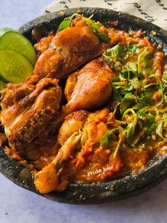 Foto resep Ayam Gepuk Sambal Kemangi