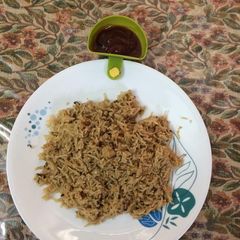 A picture of Keema fried rice.