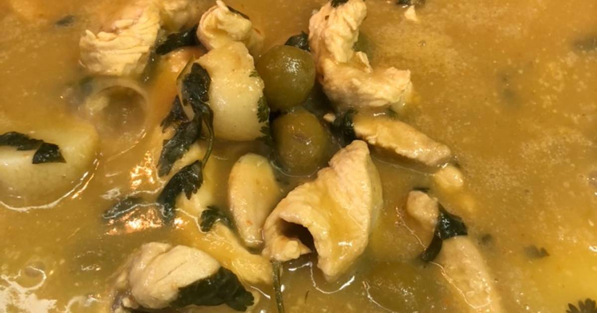 Fajitas de pollo al cilantro en salsa verde al estilo Sonorense Receta de VÍCTOR ARRIOLA 🇲🇽 Cookpad