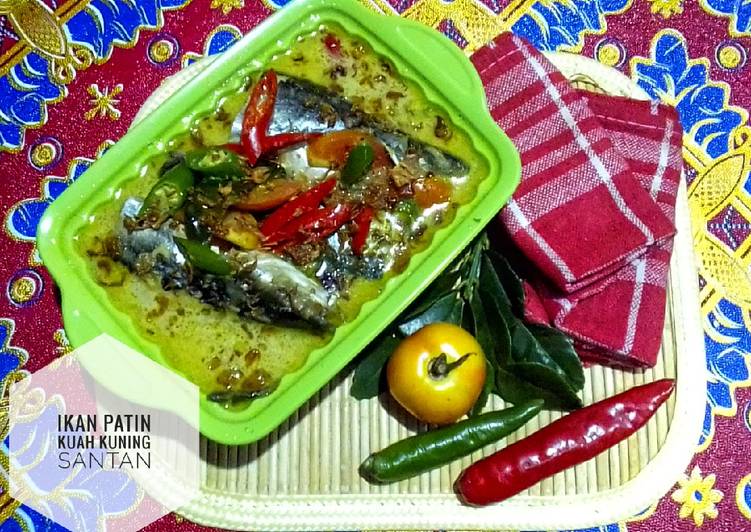 Resep Ikan Patin Kuah Kuning Santan, Enak