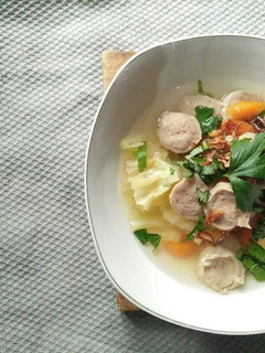 Foto resep Sop Bakso Sapi Ala Diriku