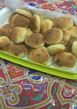 صورة لوصفة فطاير بشكل دائري