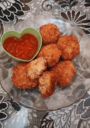 Foto resep Bola-bola nasi keju