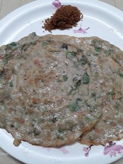 சிறுதானிய பருப்பு அடை(sirudhaniya paruppu adai recipe in tamil) செய்முறை முக்கிய புகைப்படம்