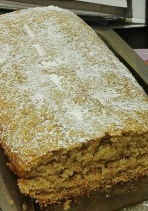 Una foto de Budín de banana saludable