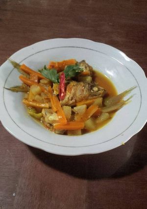 Foto resep Bandeng bumbu kuning