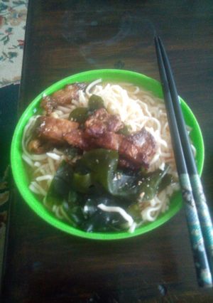 A picture of Miso Ramen.