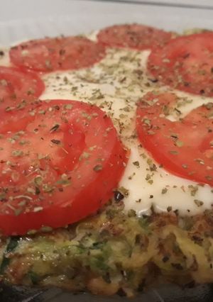 Una foto de Tortilla de zapallito a la pizza 😉