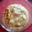 Arroz con leche cremoso