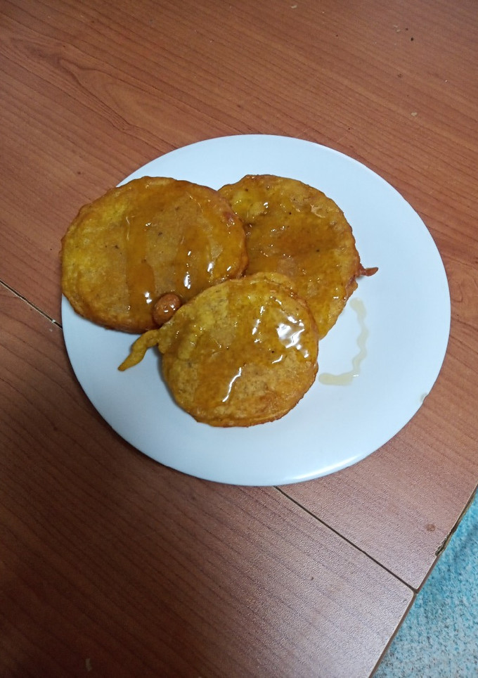Una foto de Tortillas de calabaza asada con miel
