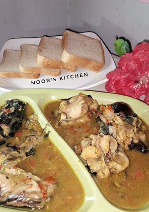 A picture of Cat fish pepper soup.