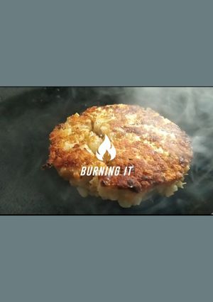 Una foto de Hamburguesas 🍔 De Coliflor !